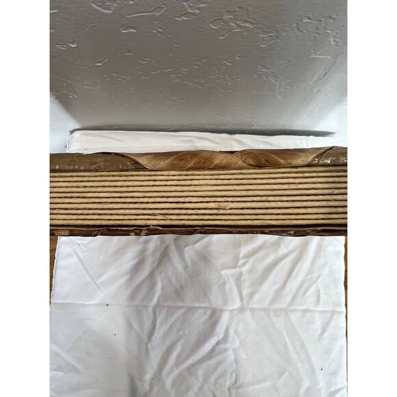 Handmade Palm Tree Photo Album Vintage Style Natural Materials 14x12 - Picture 15 of 15